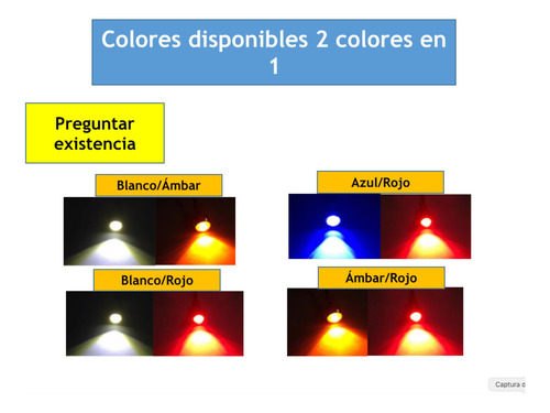 Ojo De Aguila Led Jetta Audi Bmw Faro Doble Color 12 Led 4pz Foto 5