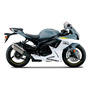 Forro Moto Broche + Ojillos Suzuki Gsx R600 Blue 2022