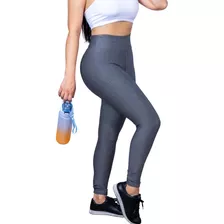 Calça Legging Feminina Cintura Alta 8cm Suplex Academia