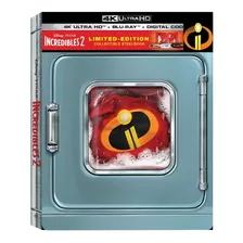 Los Increibles Incredibles 2 Steelbook 4k Pelicula Bluray