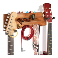 Soporte De Pared Con Ganchos Giratorios Para Guitarra