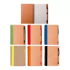 Libreta Cuaderno 1/2 Carta Pasta Dura Para Personalizar