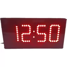 Reloj Digital Leds Cronómetro, Turnador, Control Remoto