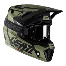 Casco Para Moto Leatt Brace Models. Talla Xl Color Negro 338