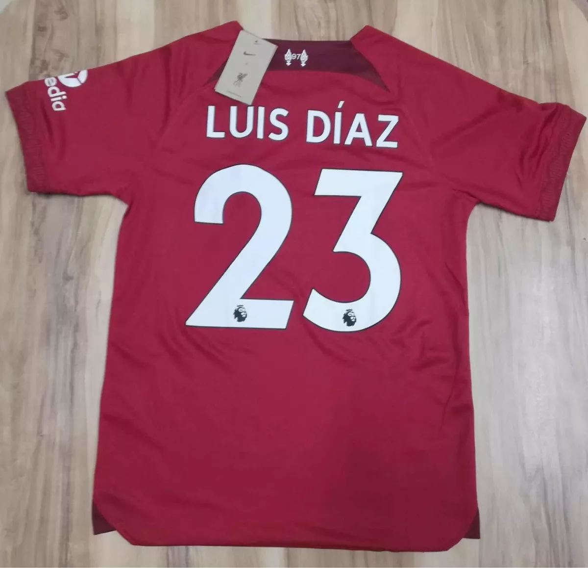 Camiseta Del Liverpool Fc De Luis Díaz 23