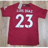 Camiseta Del Liverpool Fc De Luis DÃ­az 23