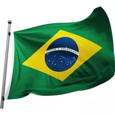 Bandeira Do Brasil Oficial Grande 1,5m X 0,90m Em Poliéster