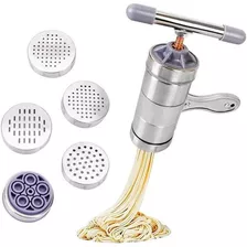 Fabricante De Fideos Manual, De Acero Inoxidable, Para Pasta