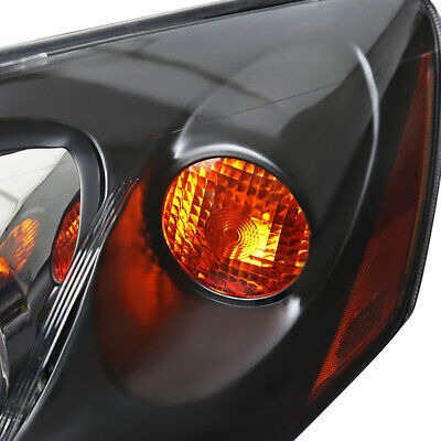 2005-2010 Pontiac G6 Black Headlights + 6-led Fog Bumper Kg1 Foto 5