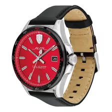 Reloj Caballero Pilota 830489 Correa Piel Cuarzo 45mm