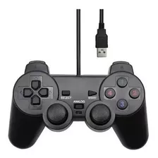 Controle Joystick Dualshock Usb Ps3 Playstation Pc Com Cabo