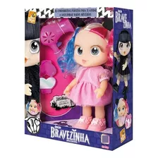 Boneca Andyzinha Cabelo Loiro Amiga Bravezinha Menina Toys