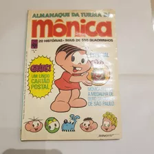 Almanaque Da Turma Da Mônica Nº 6 - Com Postal - Ed. Abril