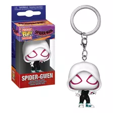 Funko Pop Pocket Keychain Spider Gwen Across The Spiderverse