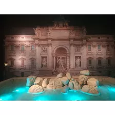 Fontana Di Trevi Lago Locação Cenário Fonte Cascata Chafariz