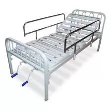 Cama Ortopédica Hospitalaria Manual C/barandas Envío Gratis