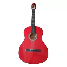Guitarra Clásica Acústica Mercury Roja