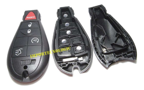 Carcasa Para Llave Control Jeep Grand Cherokee Laredo 2009 Foto 3