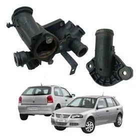 Carcaça Da Valvula Termostatica Vw Gol G3 G4 1.0 8v Usado