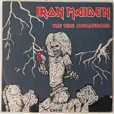 Vinil Lp Disco Iron Maiden - The Time Conquerors Excelente