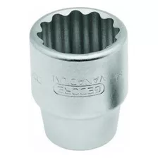 Soquete Estriado Com Encaixe De 3/4 Crv 19mm Gedore D32