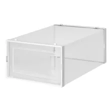 Caja Para Zapatos Plegable Transparente Xl