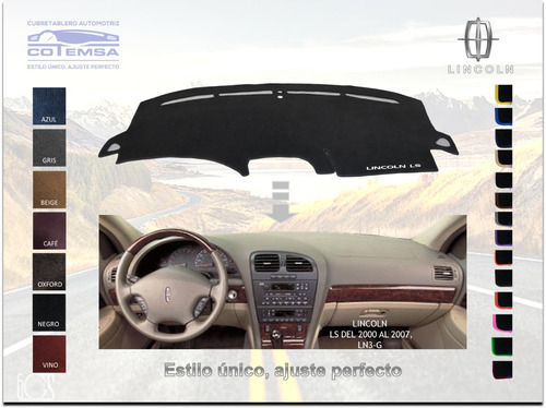 Cubretablero Automotriz (color) Lincoln Ls Del 2000 Al 2007 Foto 2