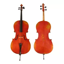 Violonchelo 3/4 Hecho A Mano En Ébano De Acabado Antiguo