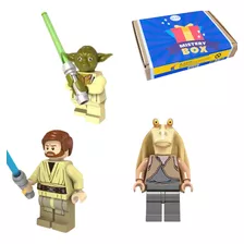 Star Wars Melhor Mestre Yoda Obiwan Kenobi Jar Binks Letsgo