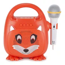 Altavoz De Karaoke Para Niños Singimals Con Micrófono - Unle