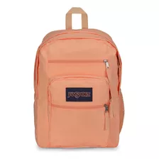 Mochila Para Notebook Urbana Jansport Big Student 34l Xl, Cor: Pêssego, Néon, Design De Tecido Liso