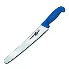 Victorinox Vic-40453 Fibrox Pro - Haccp Blue Chefs - Hoja De