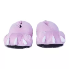 Pantufa Kigurumi Urso Colorido C/ Garras Adulto Infantil