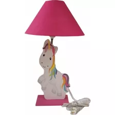 Lámpara De Mesa O Buro Unicornio Niñas Decoración De Cuartos