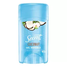 Gel Invisible Antitranspirante Secret Coco 45 G