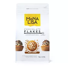 Chocolate Flakes Belga Ao Leite 1kg Mona Lisa Callebaut