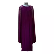 Vestido Ever Pretty De Noche Elegante Morado, Plus Size T42