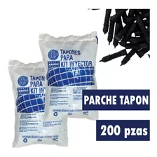 2 Bolsas 200p Parche Tapon Taquete Reparacion Llanta Jeringa