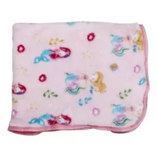Cobertor Para Bebê Jolitex Antialérgico Sereia 90 X 1,10