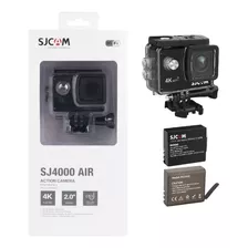 Cámara Deportiva Sumergible Sjcam Sj4000 Air 4k Wifi 2 Bater