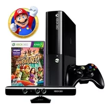 Xbox 360 Slim Ou Super Slim Adesivado C/ Kinect +jogos 