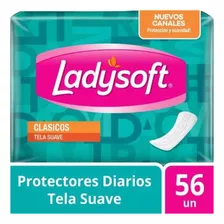 Protectores Diarios Ladysoft Clasico Diseño 56 Un