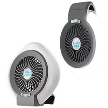 Ventilador De Acampamento Portátil Usb Com Luminária Led