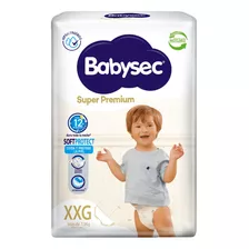 Pañal Babysec Super Premium Talla Xxg - 14 Uds.