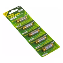 5 Bateria Mini Pilhas Alcalina Gn A27 27a 12v