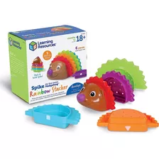 Learning Resources The Fine Motor Piezas Para Apilar Rainbow