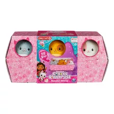 3 Pelúcias De Hamster Kitties - Gabbys Dollhouse