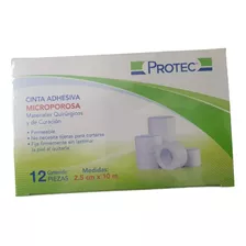 Cinta Adhesiva Microporosa Protec 2.5cmx10m