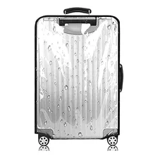 Gannepie Travel Luggage Cover Black Printed With Pocket Suit