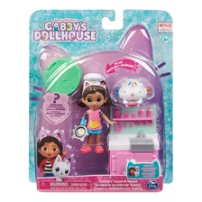 Conjunto Com Boneca Cozinha Da Gabby - Gabby's Dollhouse